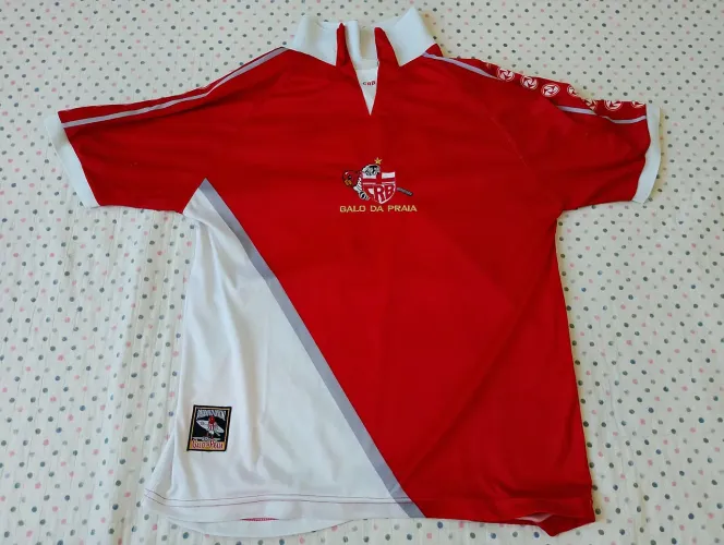 Camisa polo oficial CRB galo da praia original de época