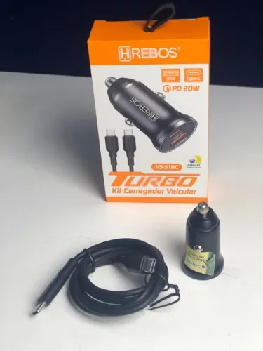 Kit Carregador Veicular HREBOS URBO