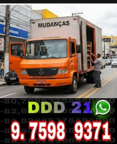 Frete em Mesquita , Coreia e Chatuba mudanças e carretos com rapidez e cuidado