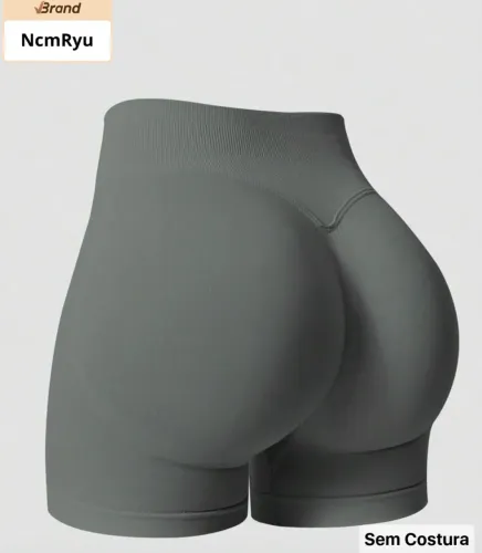 Short academia sem costura