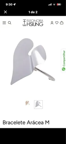 Pulseira coração 