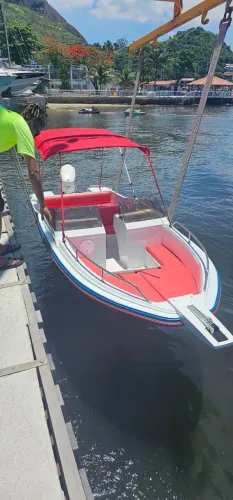 Lancha Cobra Morena Proa Aberta