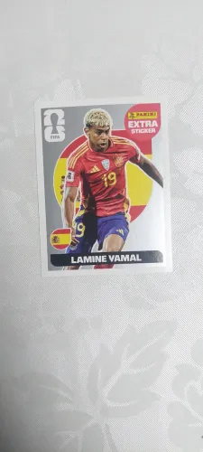 Figurinha Prata do Lamine Yamal