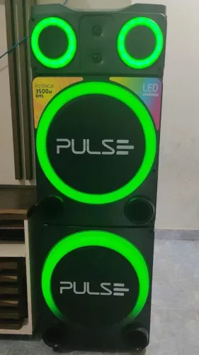 Caixa de som torre pulse