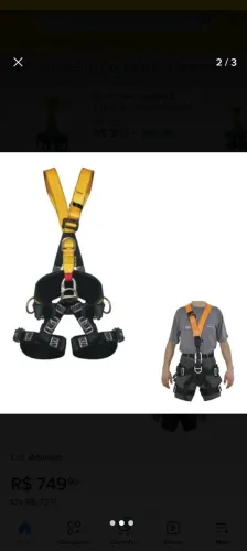 Cinto de segurança com Talabarte Hércules HL005ST