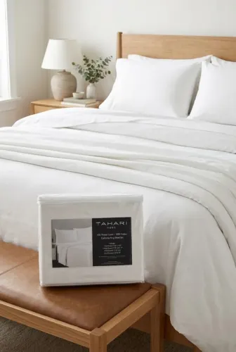 TAHARI HOME Lençol 400 Fios KING