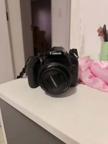 Câmera profissional Cânon t6 + 2 lentes