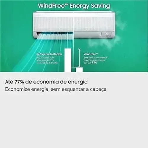 Ar Condicionado Split Inverter Samsung WindFree AI Pro 12000 BTUs Quente e Frio 220V