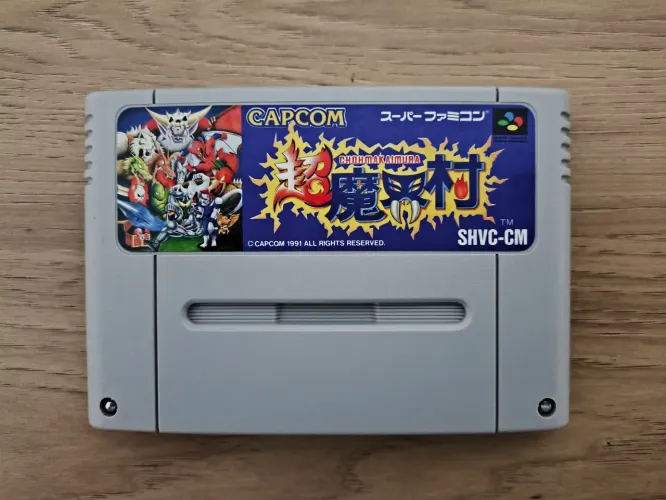 Super Ghouls 'n Ghosts Super Nintendo SNES SFC Famicom Original