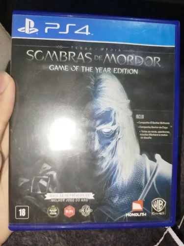 Sombras de Mordor - PS4 e PS5