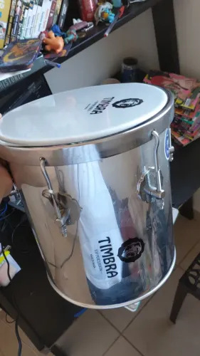 Repique de Mão Timbra 10x30 Alumínio - R$ 200