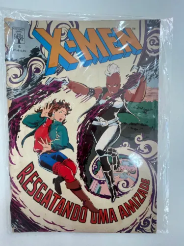 Lote 5 HQs X-Men - Editora Abril (Anos 80/90) - Clássicos raridades 