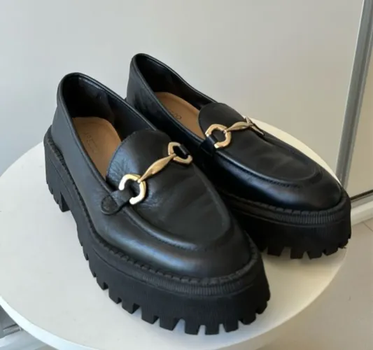 Mocassim Couro Original Arezzo Feminino 35
