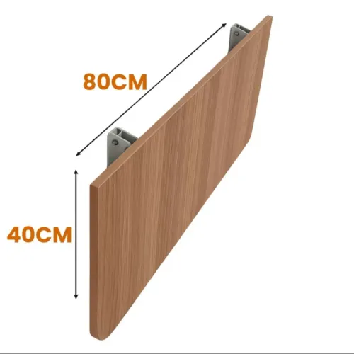 Mesa de parede dobrável