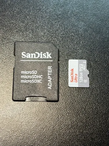 Cartão de memória SanDisk 128gb