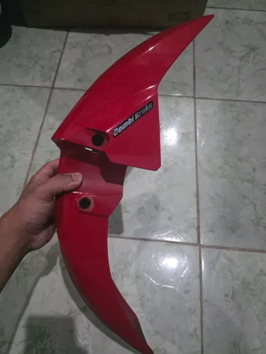 Paralama Titan 160 vermelho 2018 original