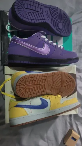 Travis Scott x Air Jordan 1 low "canary"