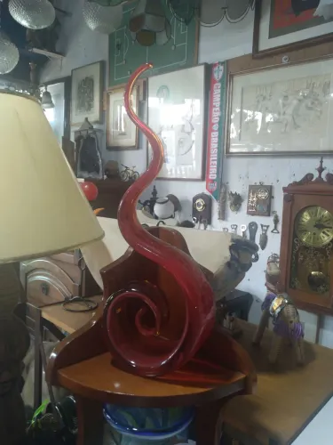 Escultura em Vidro Soprado estilo Murano