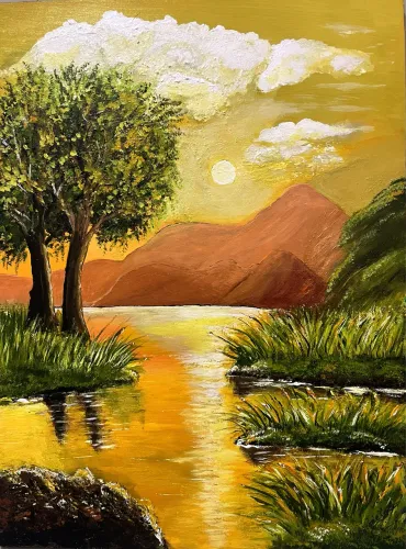 Quadro,pintura em tela