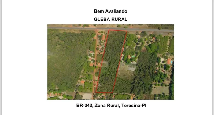VENDO TERRENO COMERCIAL /  INDUSTRIAL EM TERESINA NA MARGEM DA BR 343.