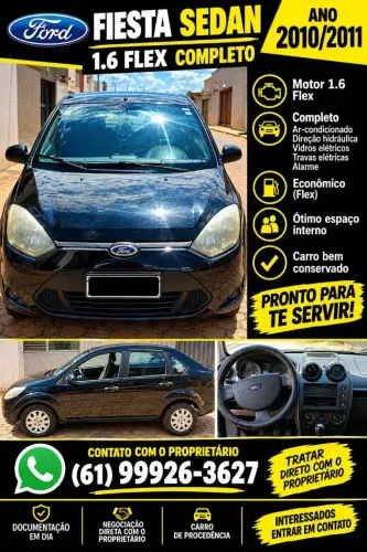 Ford Fiesta Sed. 1.6 8V Flex 4P 2011