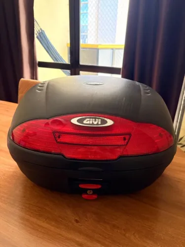 Baú / Bauleto Moto Givi E450 Simply II - 45 Litros (Usado)