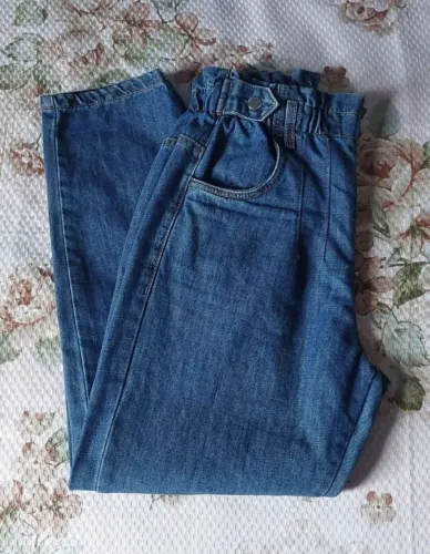 Calça mom jeans tamanho 38