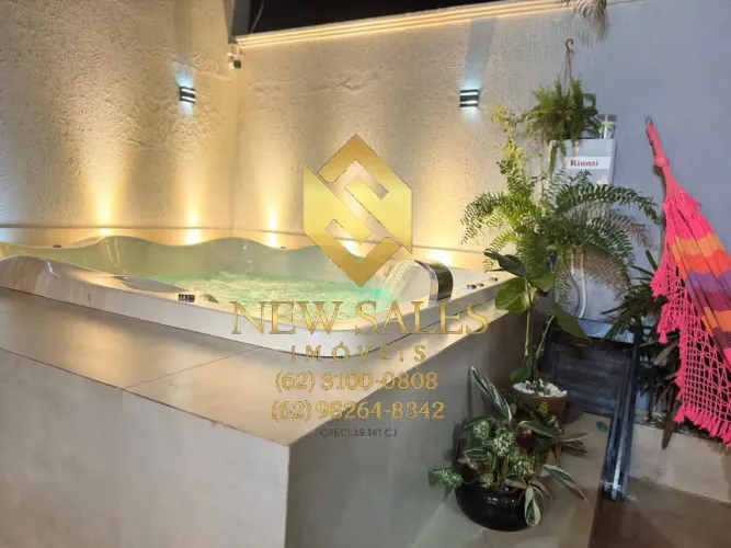 Casa- 3 suítes, 188m², armários, 4 vagas, hidromassagem- Brisas da Mata