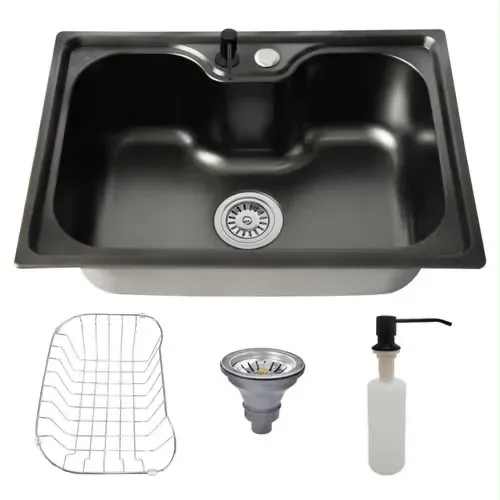 CUBA + TORNEIRA EM AÇO INOX NOVA NA CAIXA