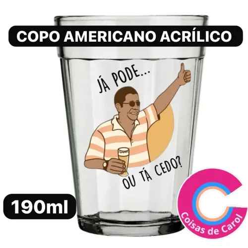 Copo Americano Copa Bar Brasil