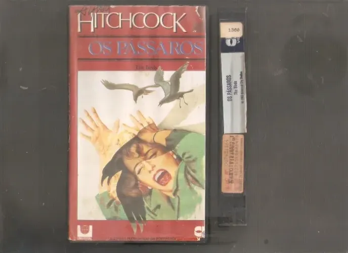 VHS OS PÁSSAROS - ORIGINAL - ALFRED HITCHCOCK - 1ºEDIÇÃO - LEGENDADO