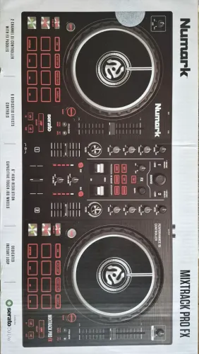 Numark Controlador de DJ USB Mixtrack Pro FX Preto com Serato DJ Lite