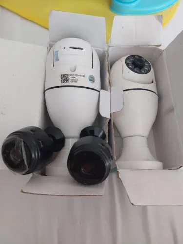 Kit Câmeras lâmpadas e Câmera fixa 