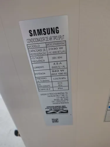 Condensadora Samsung inverter 9k