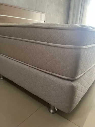 Cama Box + Colchão King Size Maxflex