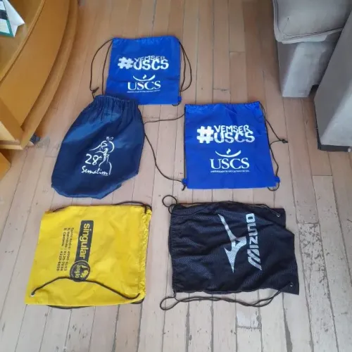  kit 5 bolsas academia treino casual 