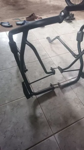 protetor de motor e carenagem chapam kit completo 