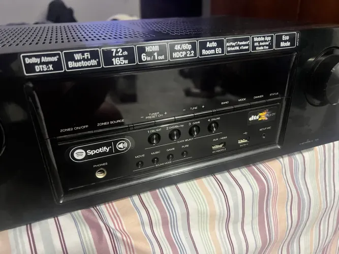 Cinema em Casa Completo Denon + Projetor Full HD 3D + Sistema 7.1