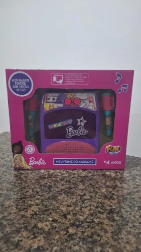 Brinquedo Barbie - Meu Primeiro Karaokê