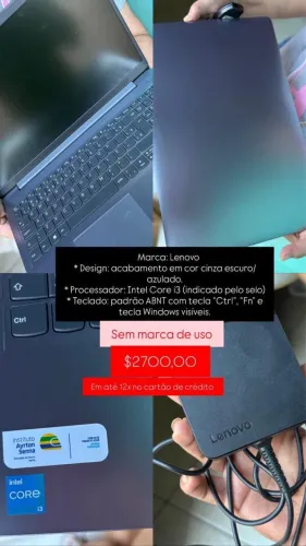 Notebook Marca LENOVO