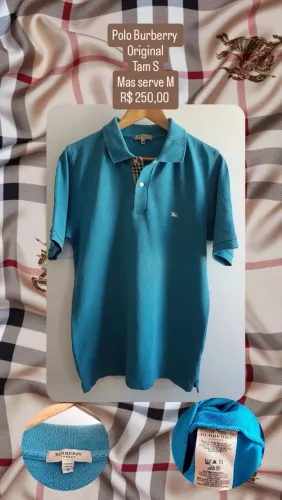Polo Burberry 0riginal tam S 