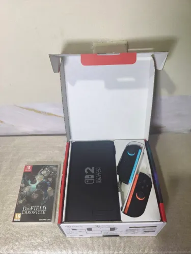 Swicth 2 completo na caixa/aceito cartão ate 18x/aceito seu game como parte pagamento $