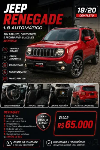 Jeep Renegade 1.8 4X2 Flex 16V Aut. 2020