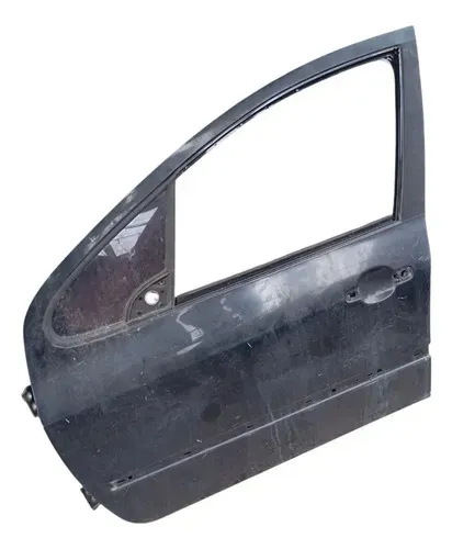 Porta Dianteira Esquerda Preta Peugeot 307 2006 2012 Dianteira Esquerda Preto