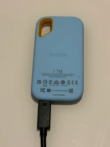 SSD SanDisk Extreme 1tb azul