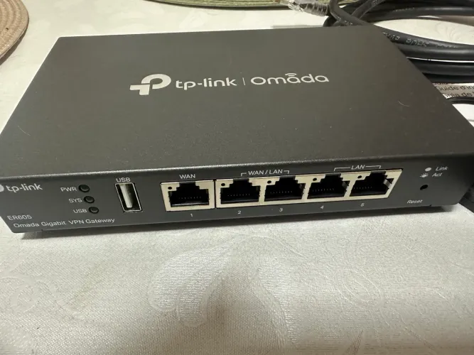 TP-Link Omada ER605 - Roteador MultiWAN VPN Gigabit