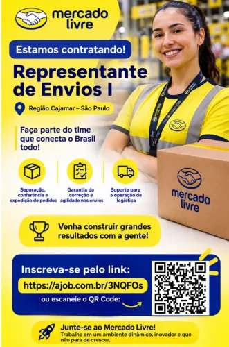 Representante de Envios I | Mercado Livre - CAJAMAR/SP