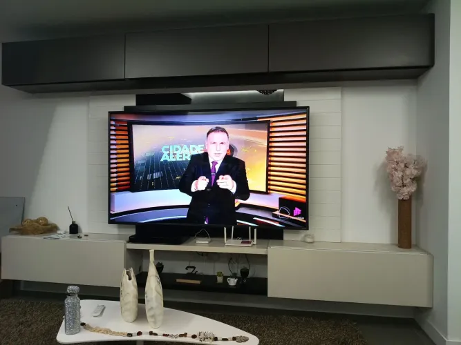 Rack TV marcenaria 