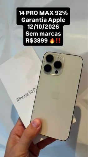 iPhone 14 Pro Max seminovo com garantia Apple