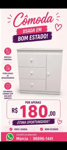 CÔMODA BRANCA